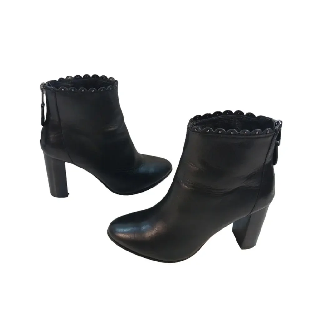 Coach Terrence Booties EUC $345 Size 5.5B    FS2055